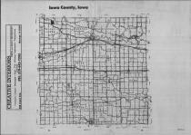 Index Map, Iowa County 1990